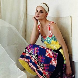 Anthropologie Maeve Patchwork Dress